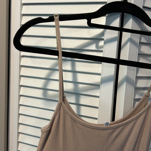 Amazon - ReoRia bodycon long dress | Tan/Khaki - Picture 5 of 5